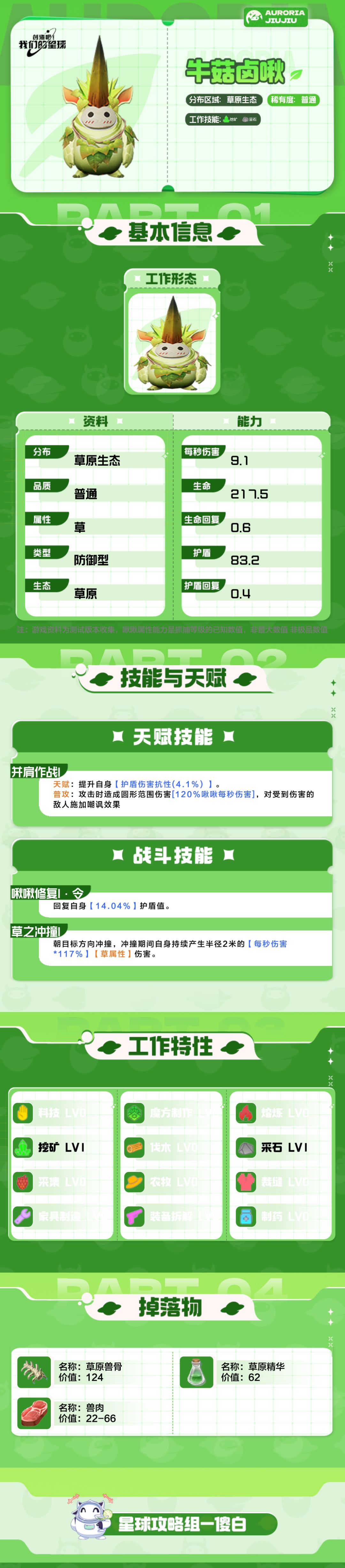 啾啾图鉴介绍第五弹 5