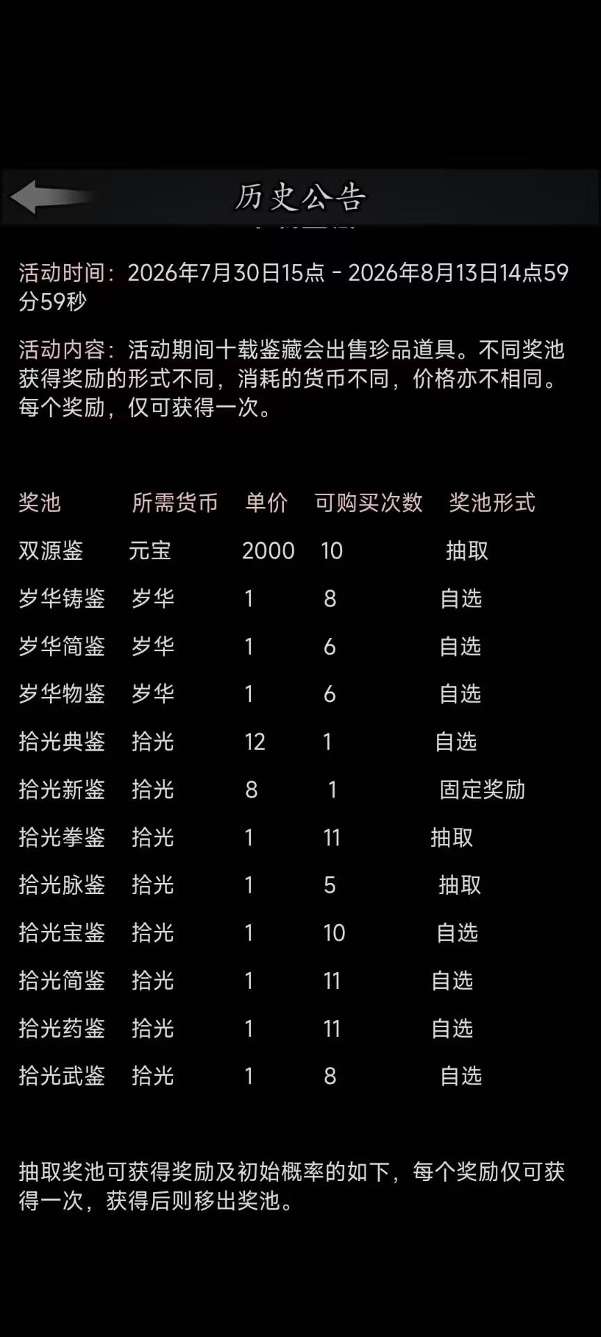 一掷千金 1