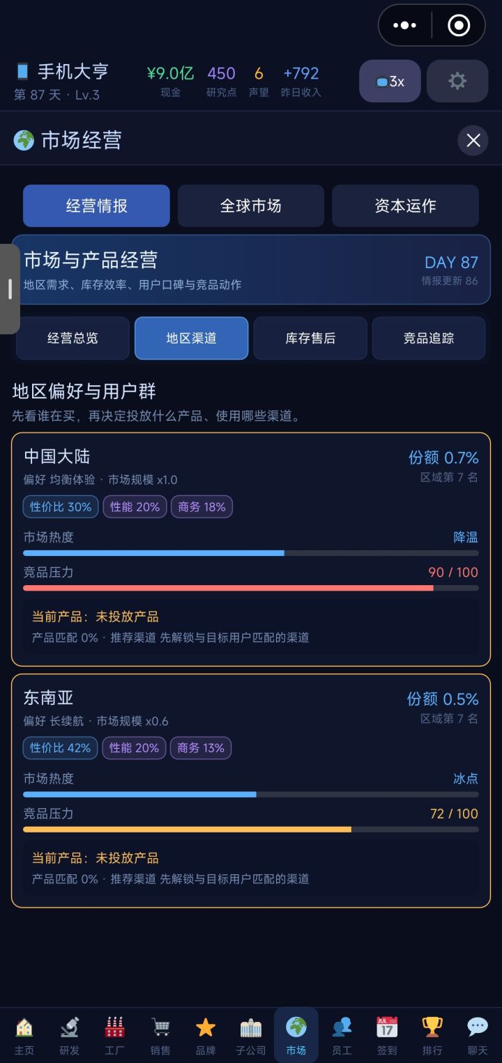 《手机大亨》v1.7.0 更新公告:截图