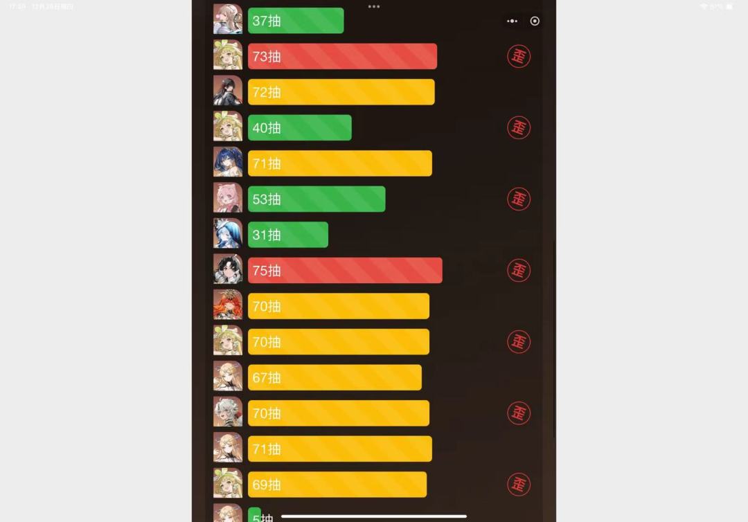 7连歪,没有一个不歪😁 2