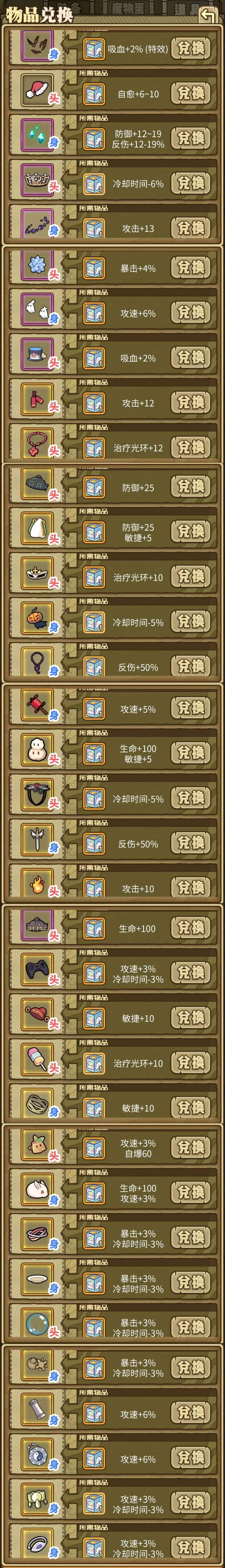 装扮礼盒属性截图