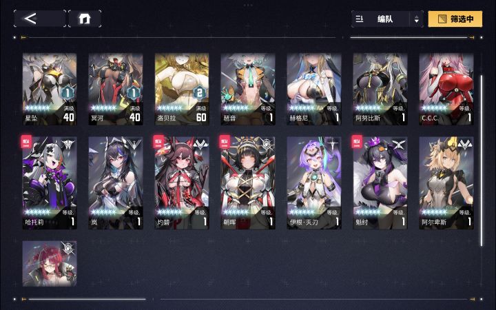 求配队截图