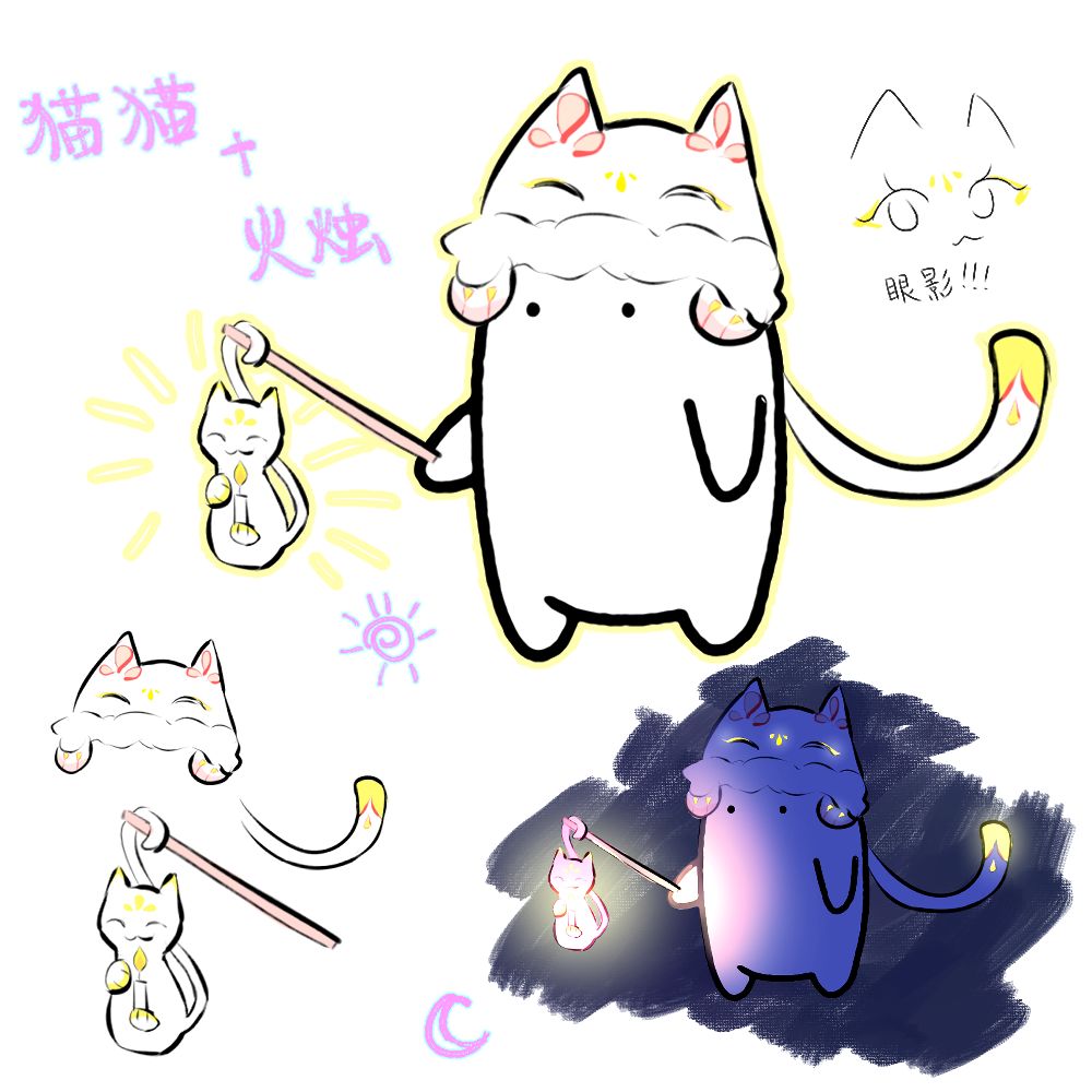 发发画过的两套 3