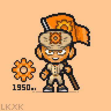 上世纪猴子工人制服（同人）