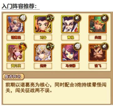 推荐阵容给到大家~~~~~