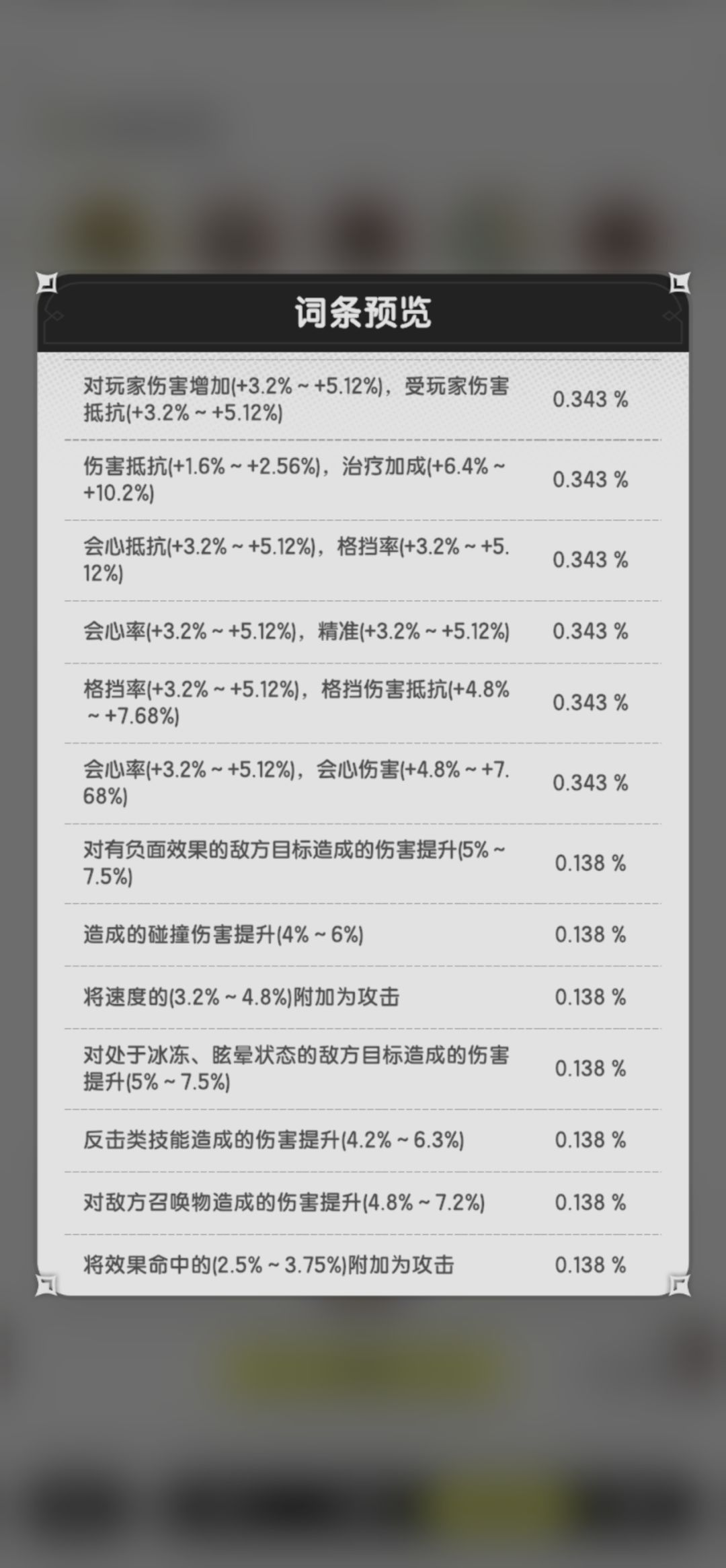 刚发现我这把剑的词条逆天了 2