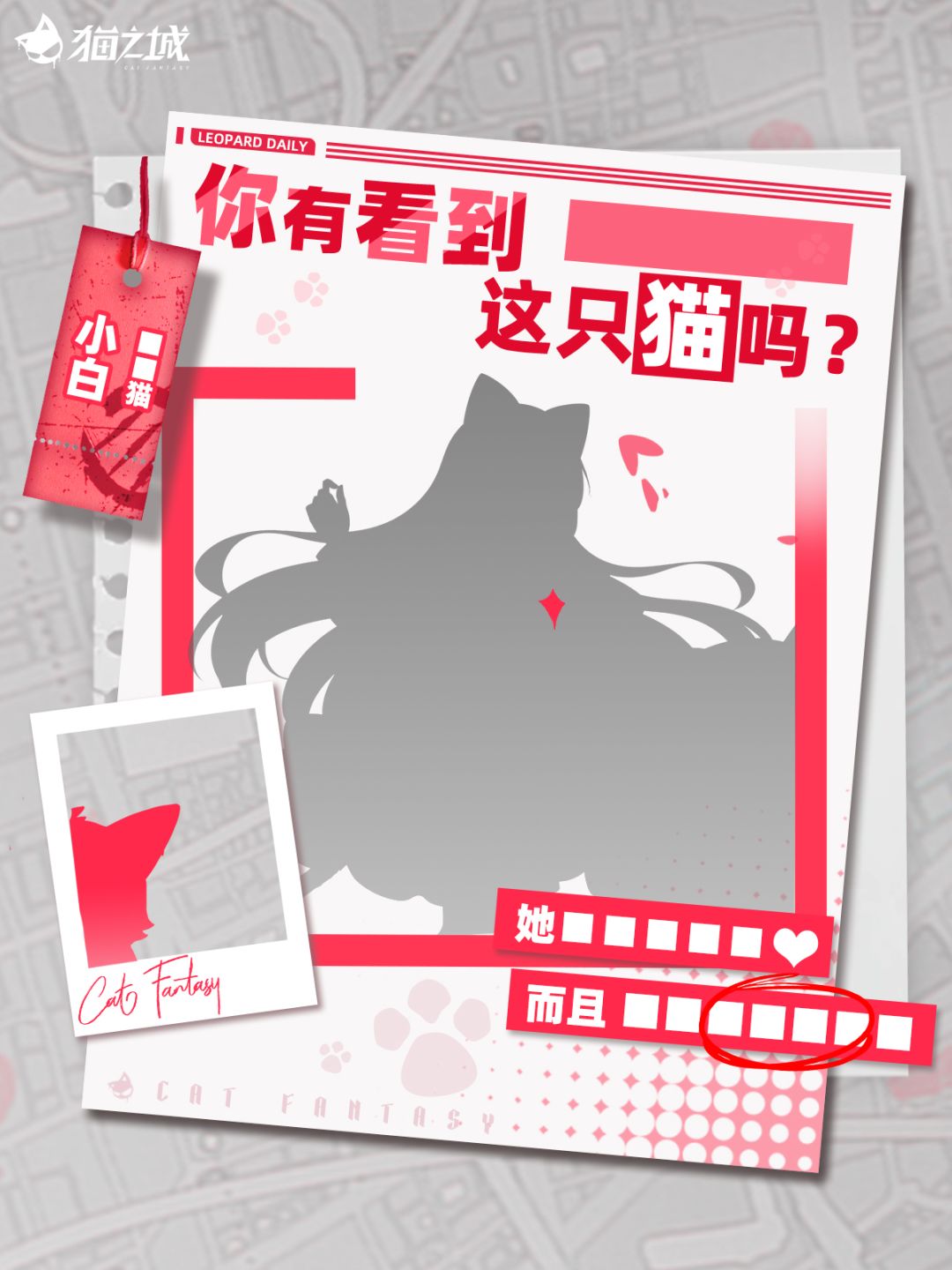 🐾寻猫启事:你有看到■■猫吗? 1