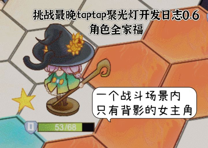 挑战最晚taptap聚光灯开发日志0.6角色介绍!!截图