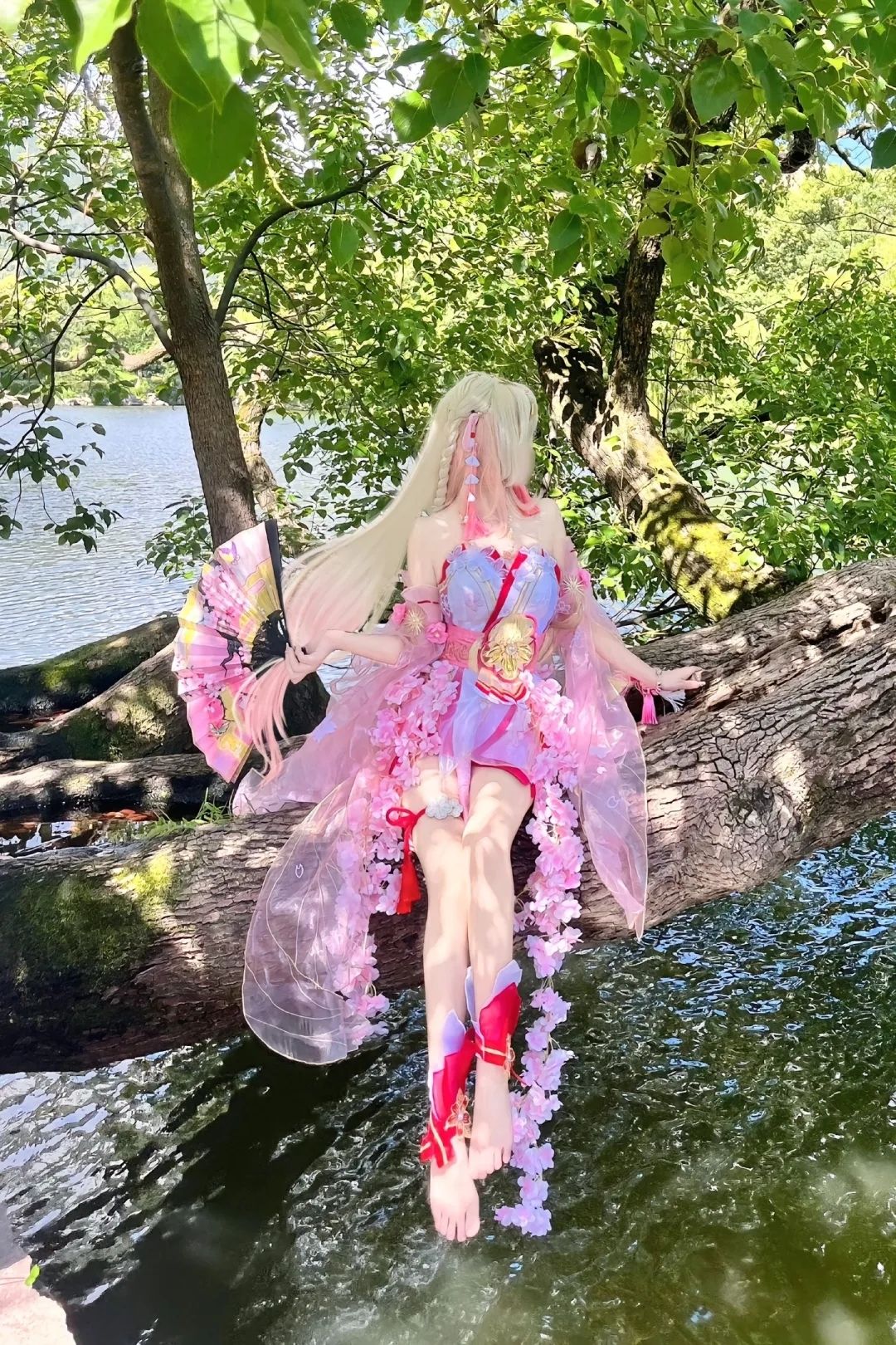永劫无间cos:河边的樱花仙女胡桃~ 4