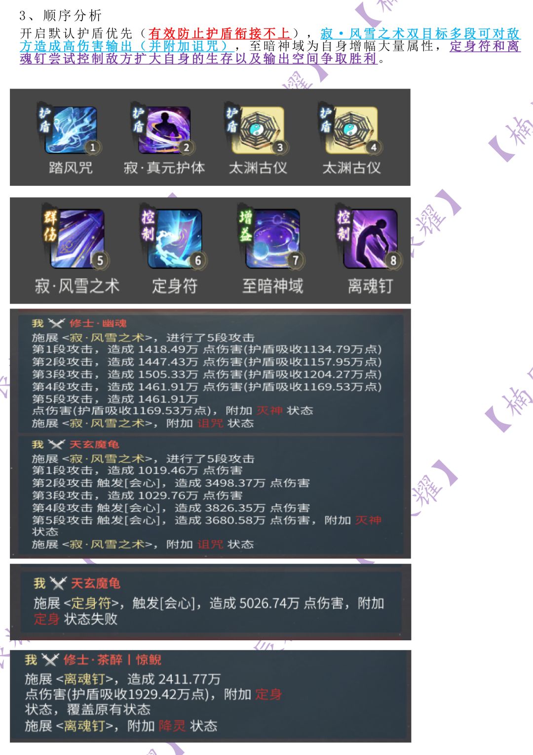 化神法修隐域神通搭配 2