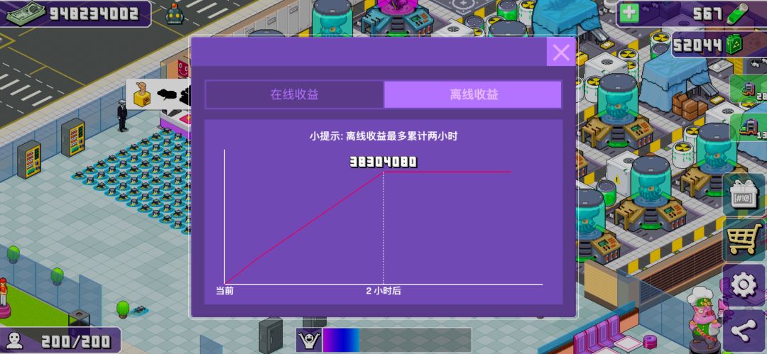 最高记录,离线收益 3830 万,附攻略 1