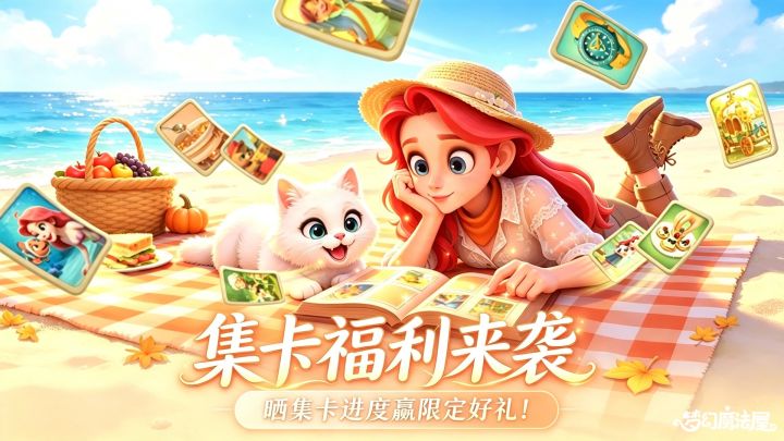 集卡福利|晒进度赢限定周边!截图