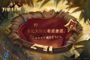 「哼......看起来倒是有点意思。」