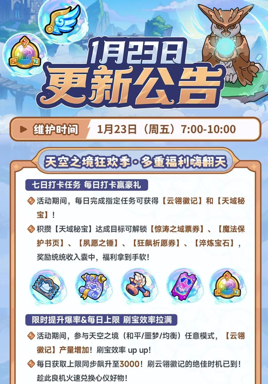23号更新一览,超多系统更新! 1