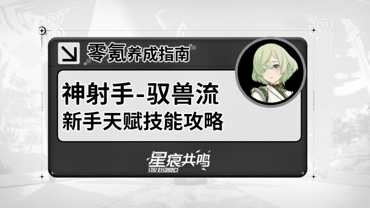 【星痕共鸣】神射手-驭兽流:基础玩法介绍截图