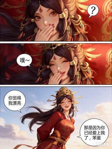 你觉得我漂亮……