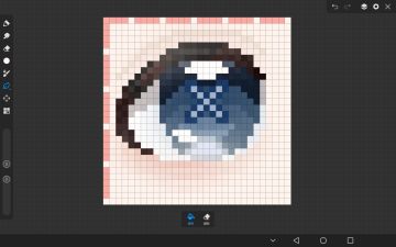 「错误绷带与水色天使」摸鱼_水色眼部图纸