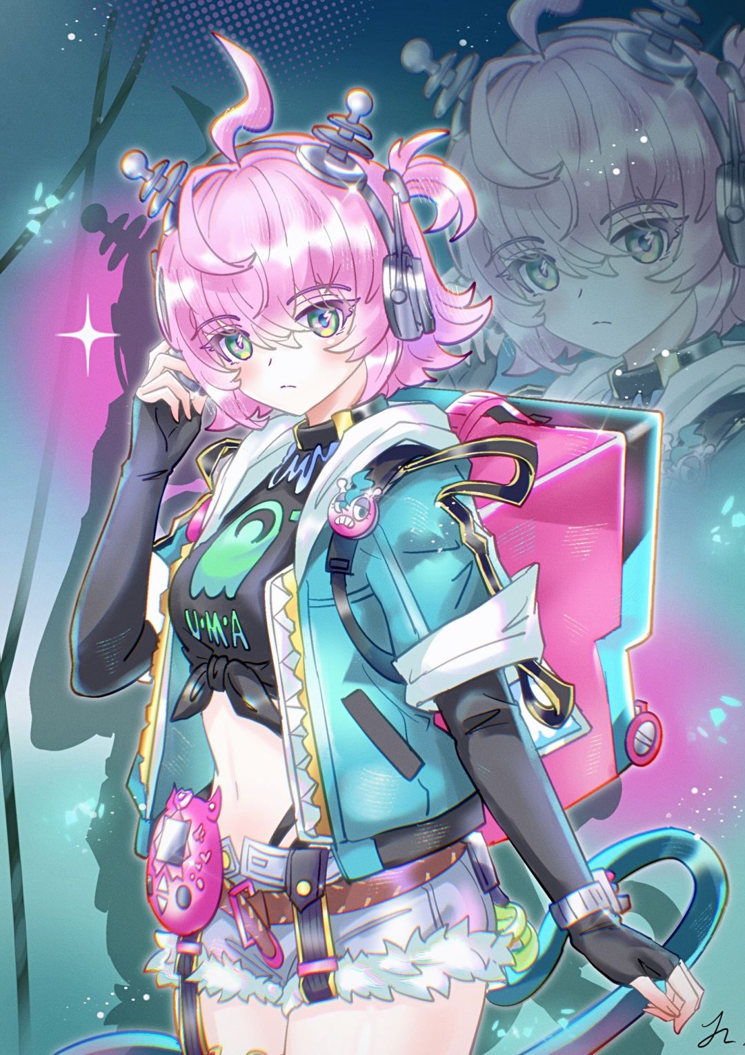 【异环|同人二创】画了灵可💚✨ 3