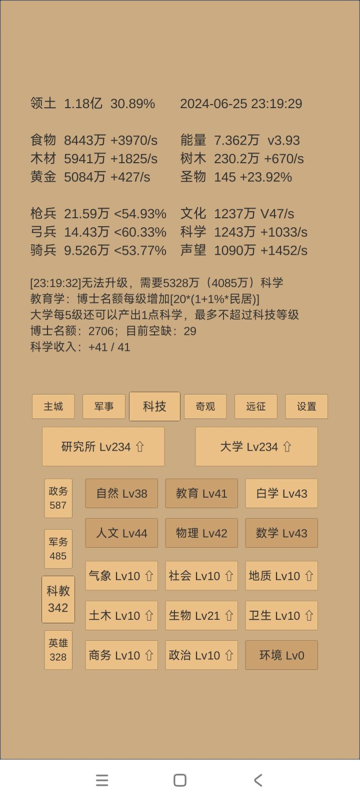 博士数量影响什么数值啊?太久没玩我给忘了截图