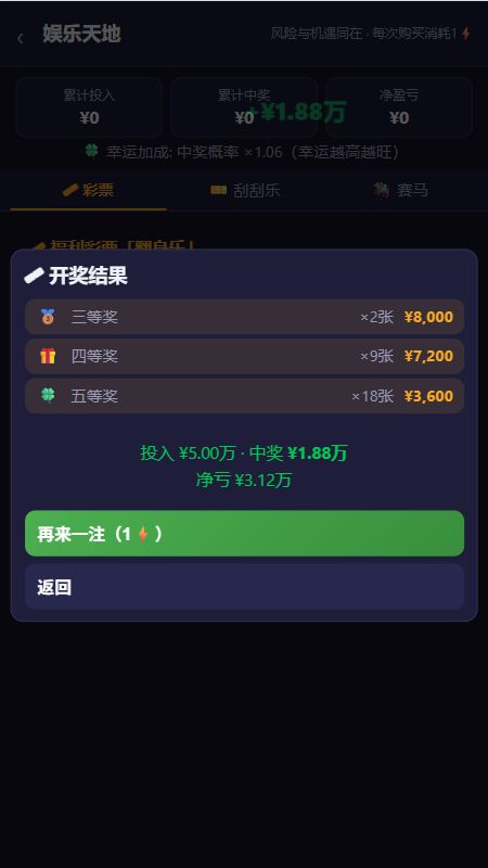 翻盘人生 v1.4.0 更新预热,预计本周六更新 5