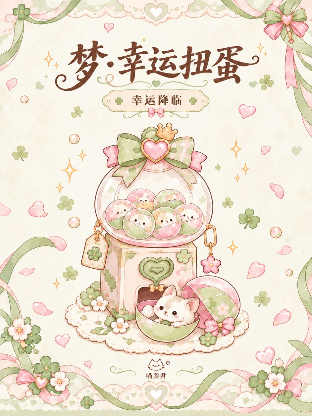 🌸 织梦花素材|🍀《梦·幸运扭蛋》 3
