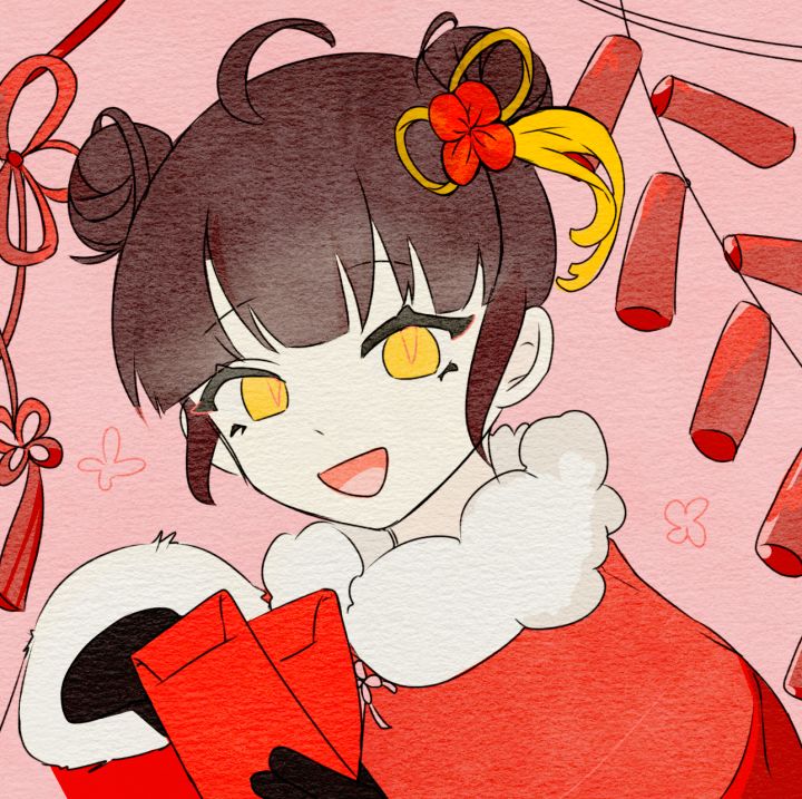 是‹贺春同游›❤ (ˆ⌣ˆc)画的小椒,支持谢谢啦截图