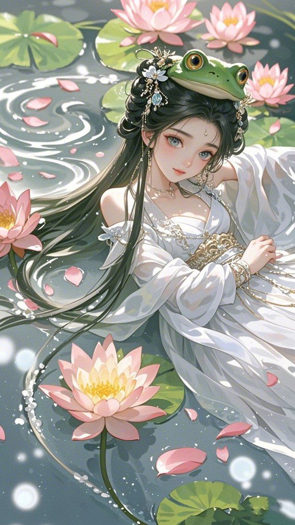 【蛙妖形象创作】蛙娘化形极限2选1 1