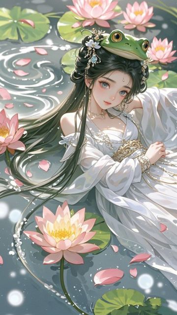 【蛙妖形象创作】蛙娘化形极限2选1