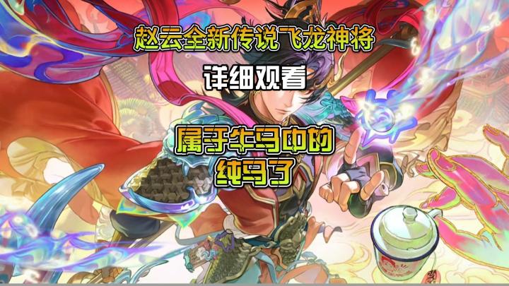 赵云新传说飞龙神将锐评！赵子龙彻底改名巴掌神将截图