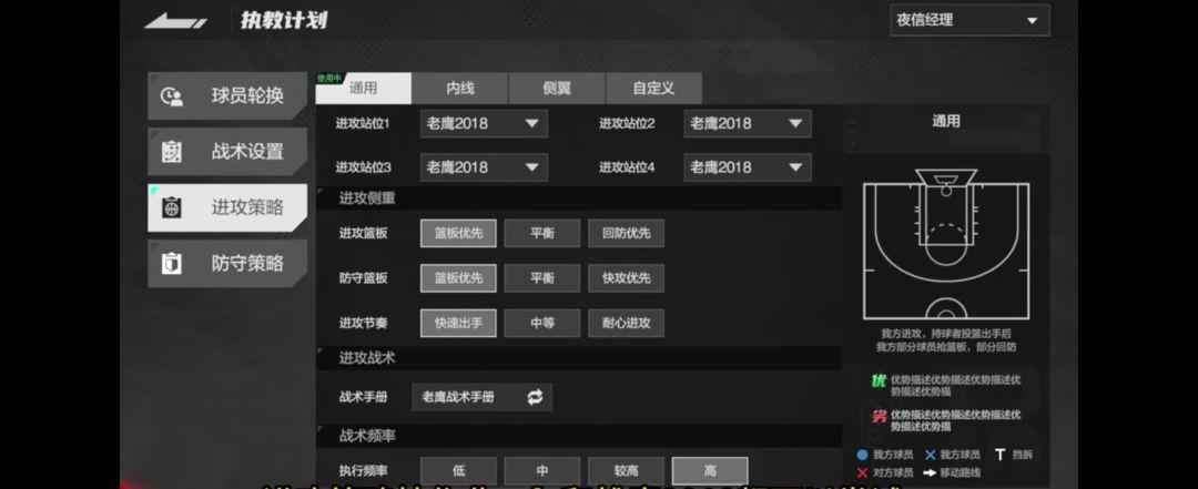 来推荐平民经理阵容啦 顺便附上战术板 2