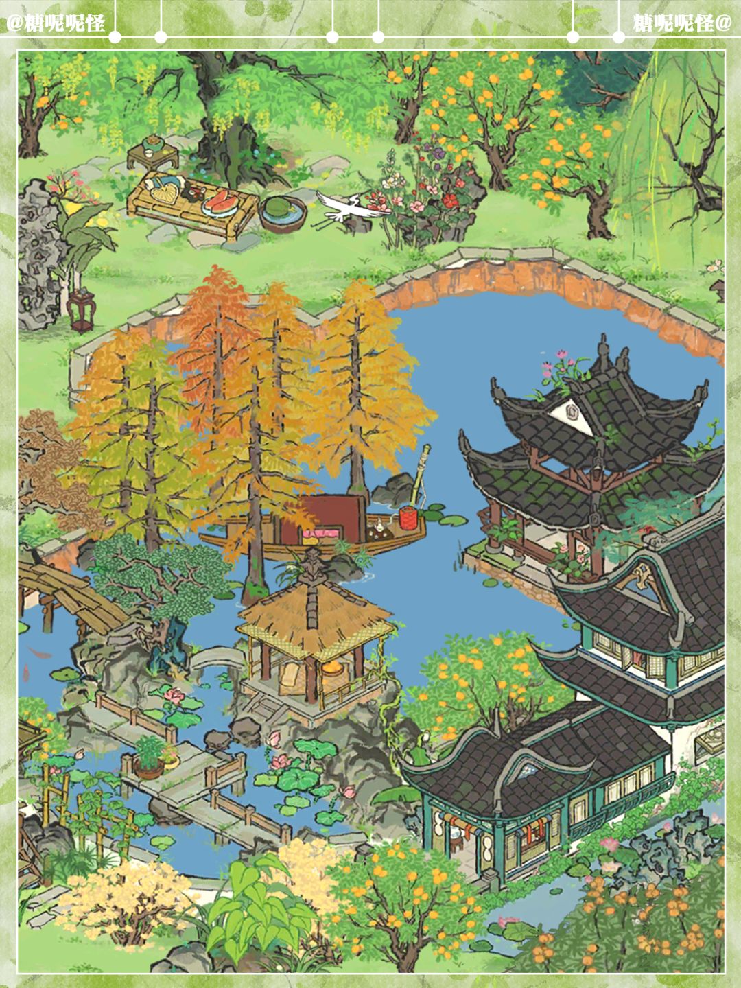 妙用曲桥观荷,宁波府小水坑秒变水上园居 2
