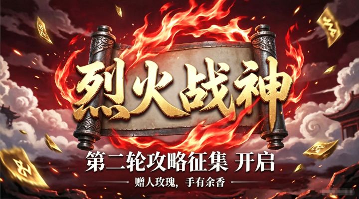 【第二轮攻略征集开启】烈火再燃,墨书真经,豪礼待勇者截图