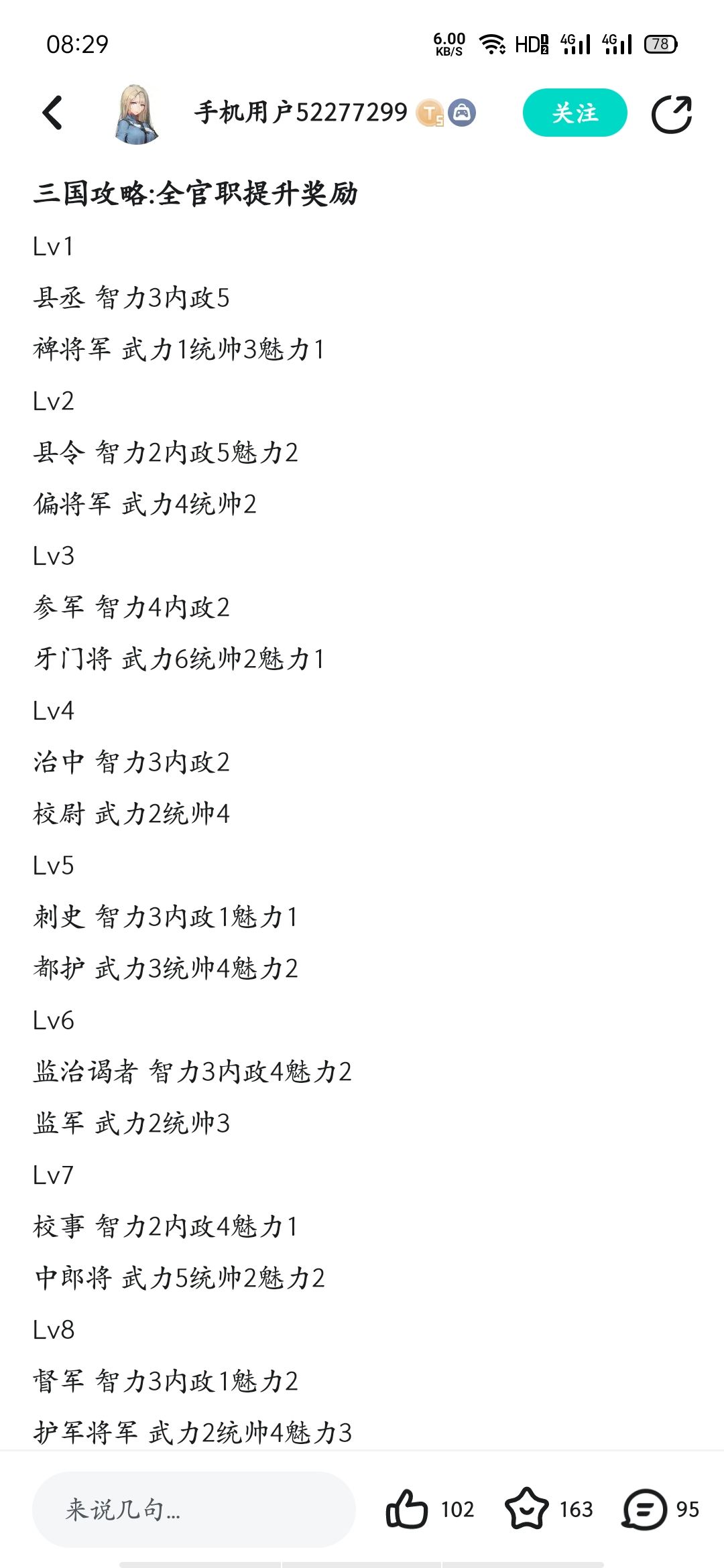 新入坑刚好一天。 3
