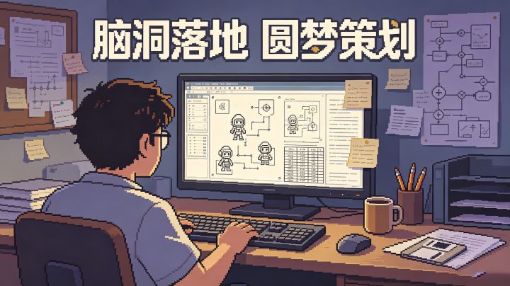 《策划模拟器》踏入游戏行业,亲历一名策划的职场百态截图