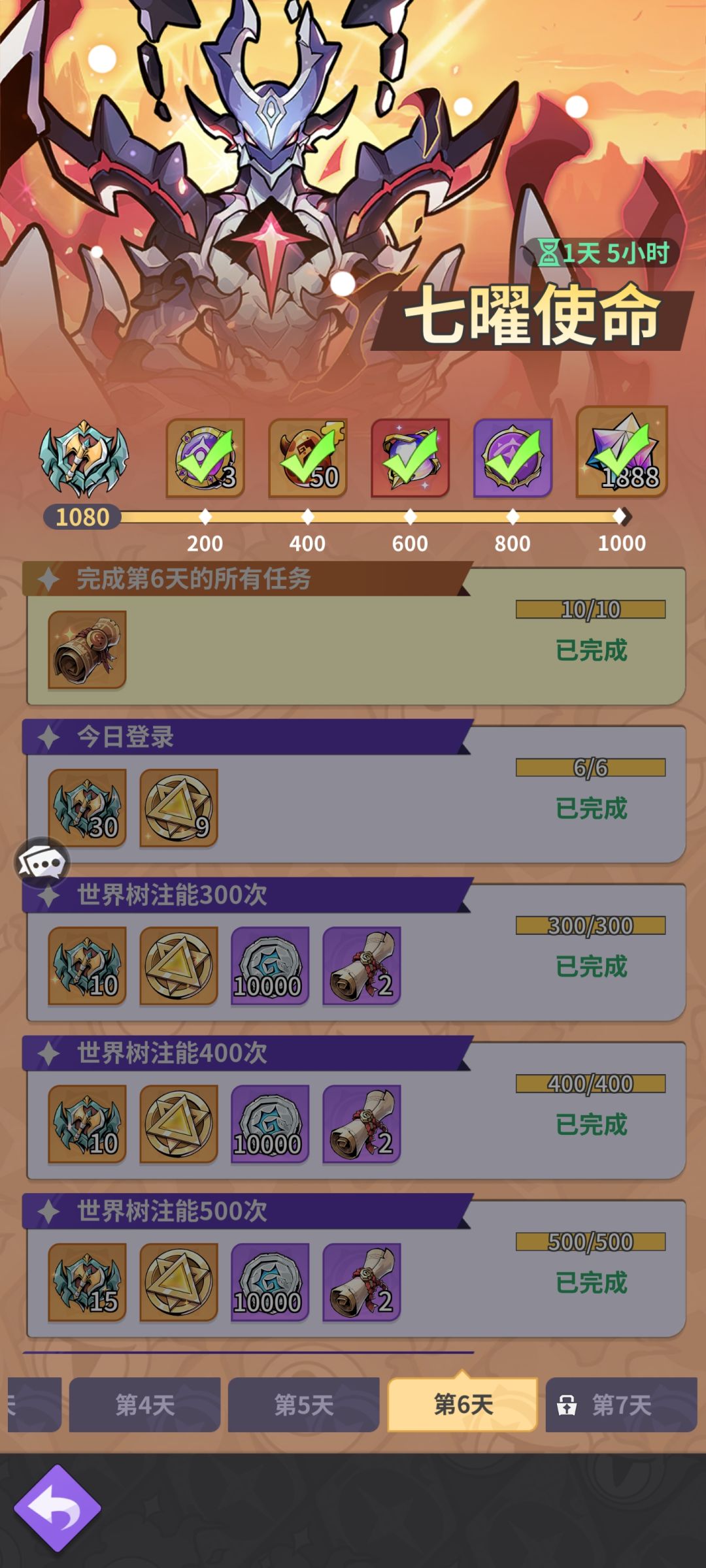 零氪,6天,放taptap什么水平 2