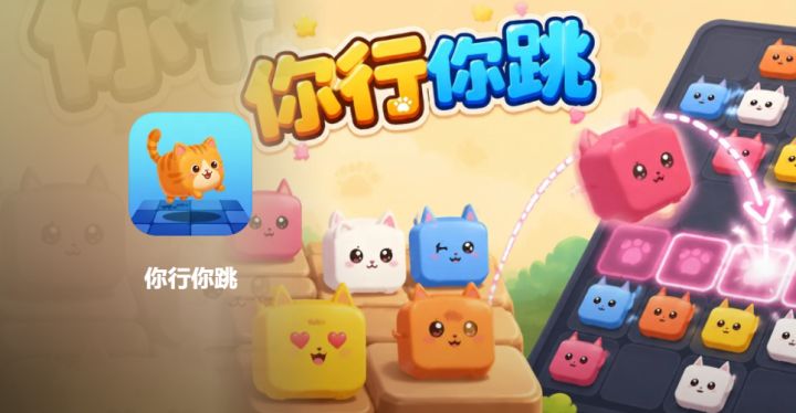 当猫咪化作跳棋❗️你能破解其中谜题么🔥截图