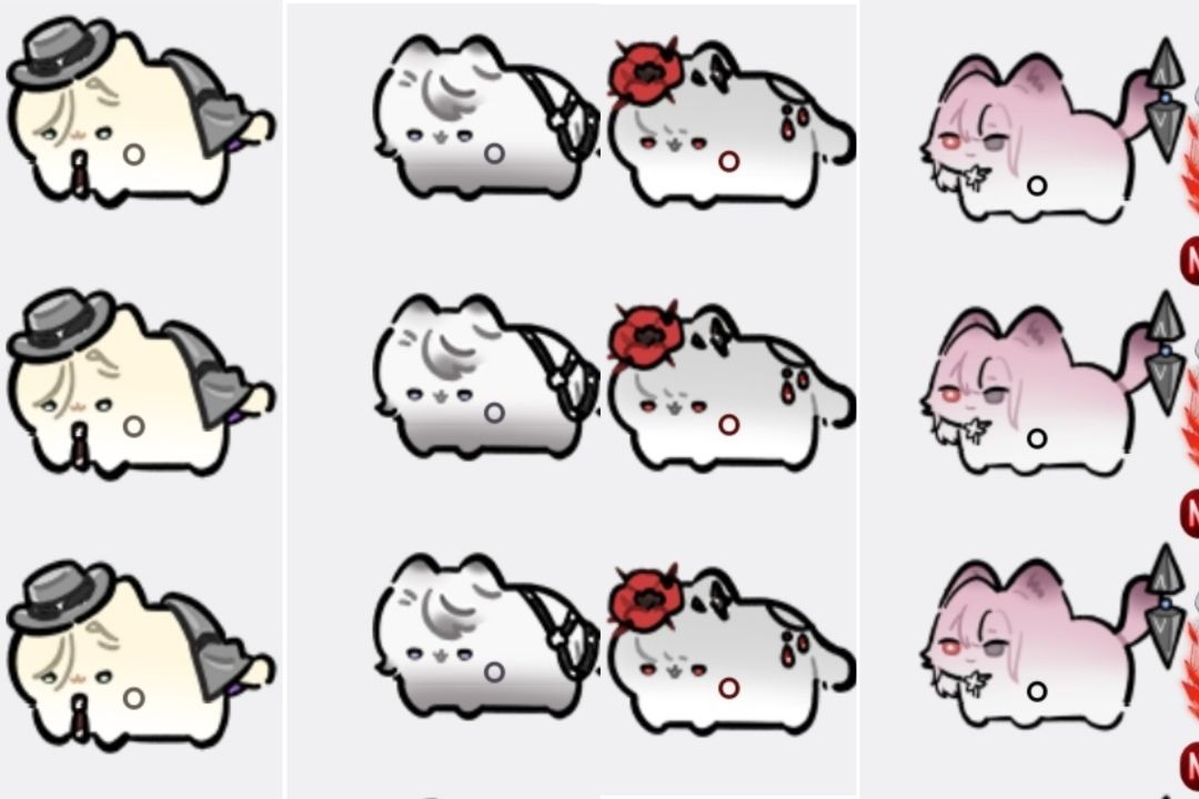 四只猫咪超级萌的呀 1