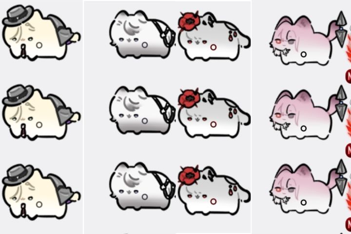 四只猫咪超级萌的呀截图