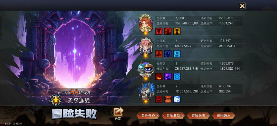 纪念一下,突击仔无尽54关 2