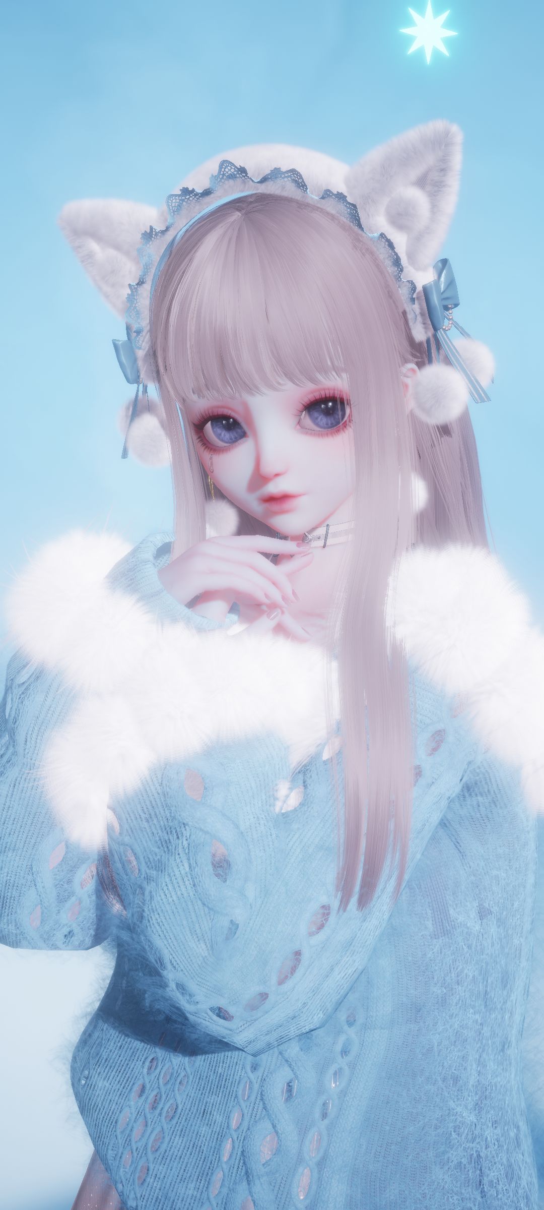 水色小貓 1