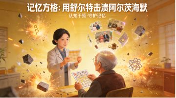 游戏创意：《记忆方格：用舒尔特击溃阿尔茨海默症！》