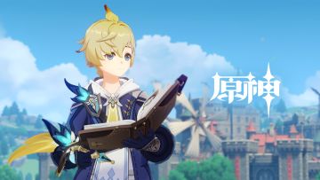 《原神》角色演示-「米卡：绘羽的领行」