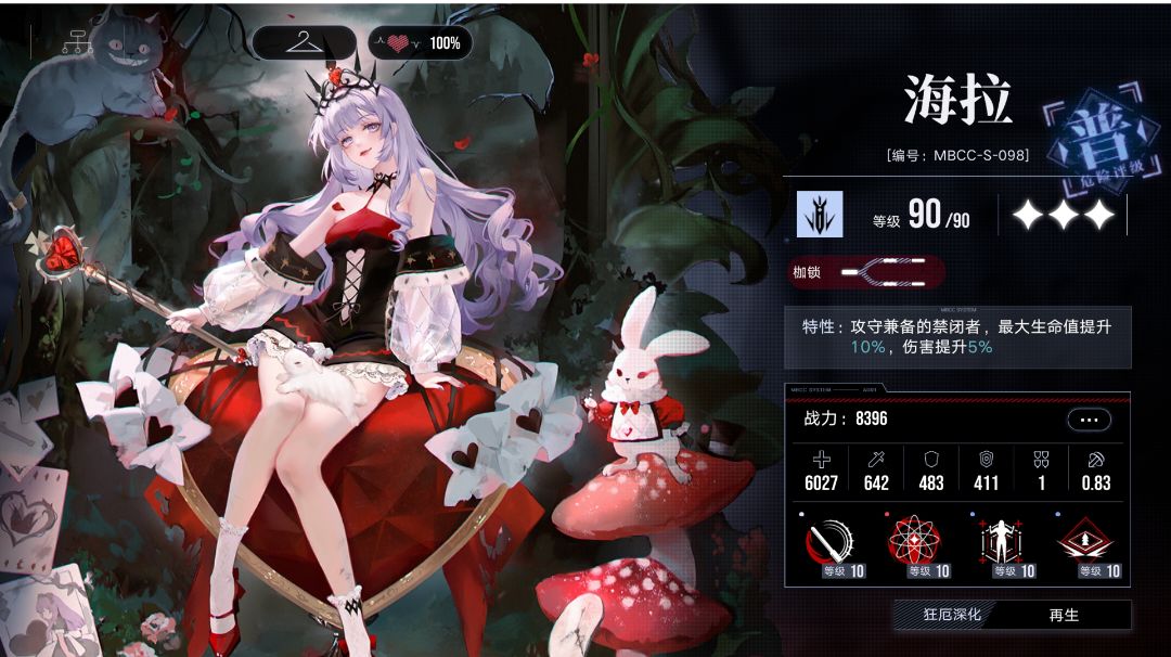关于海拉差点成为老6这件事（海拉和盾娘们的生命值对比排行）截图