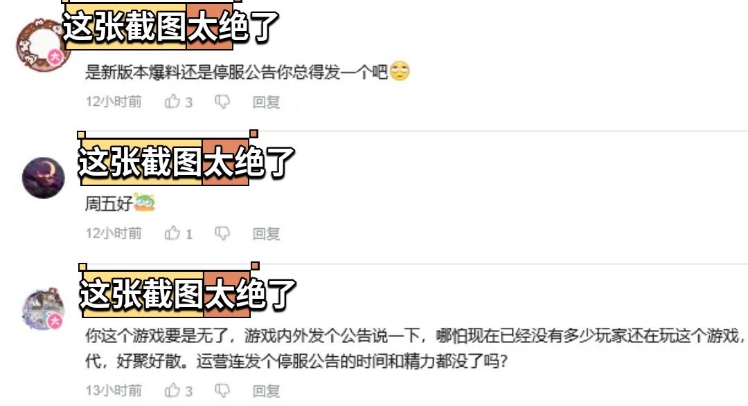 银与绯运营停摆!玩家忧心忡忡 2