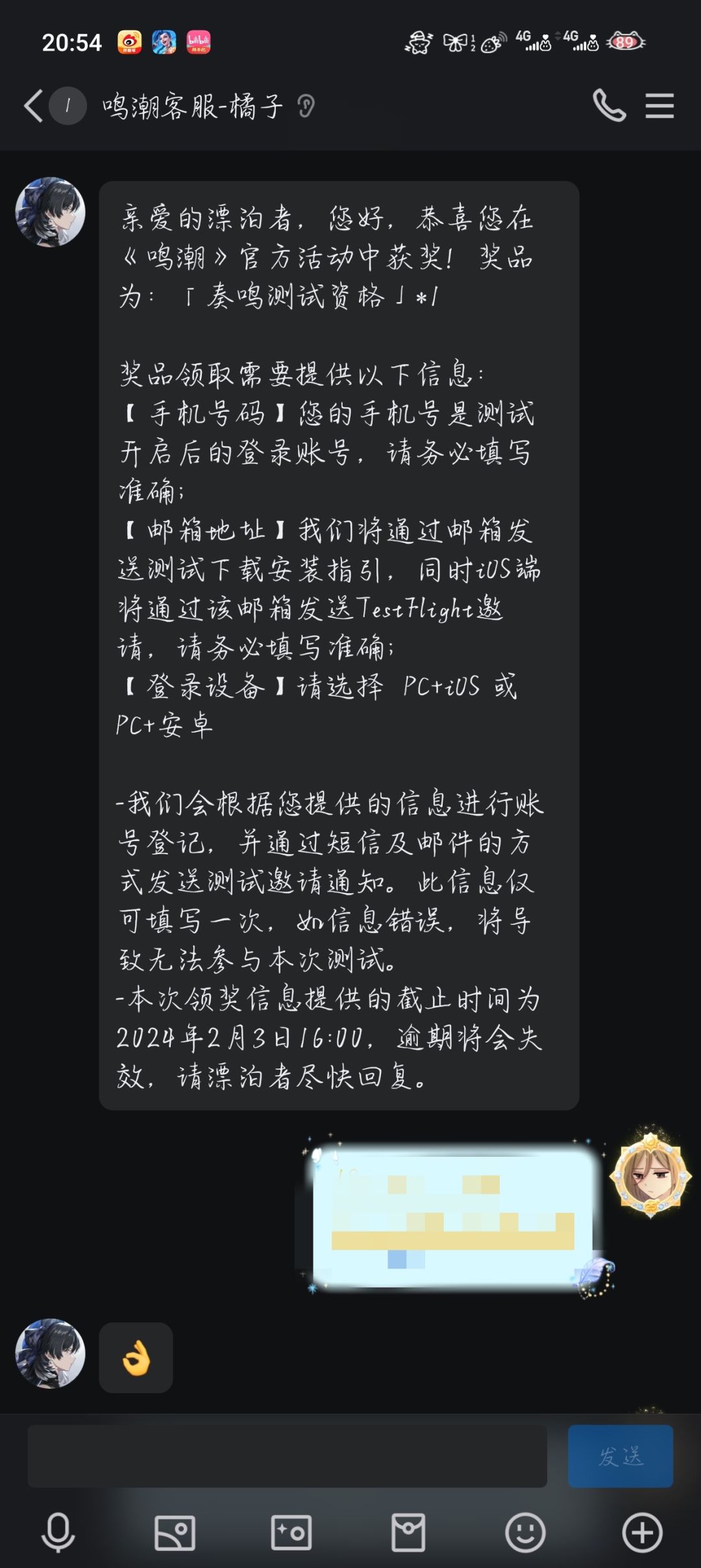 鸣潮,启动! 1
