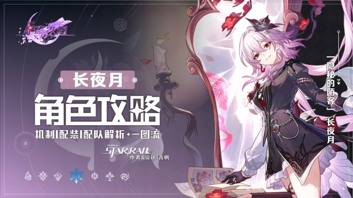 【V3.6攻略】「长夜月」丨全方位·一图流丨角色解析攻略截图