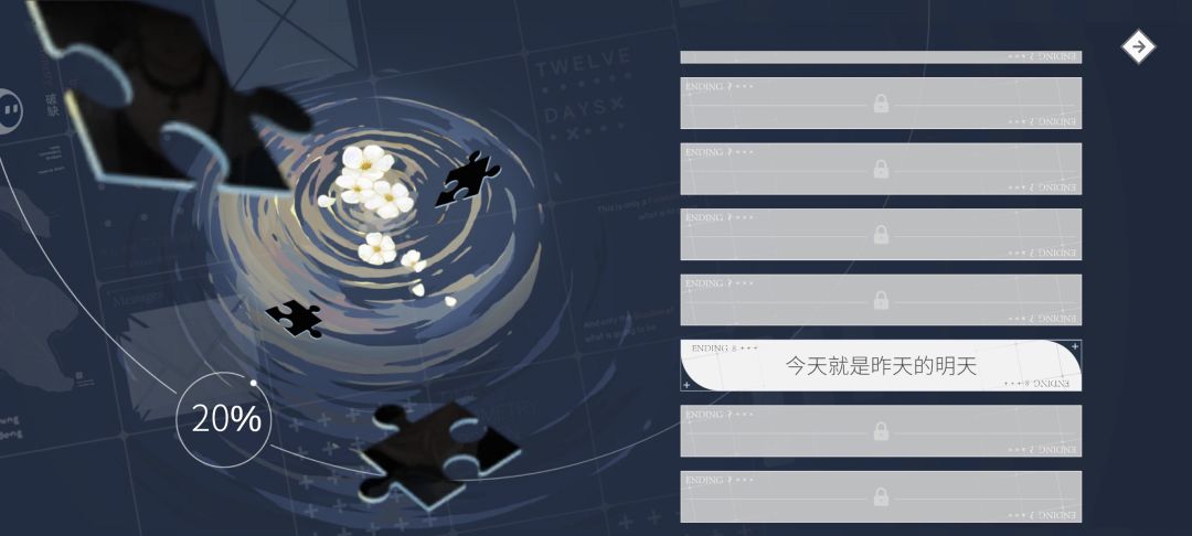 也是很幸运,第一轮就玩到了目前最好的结局 1