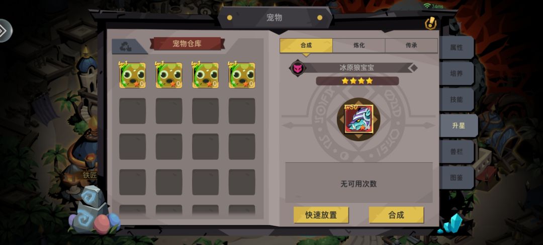 宠物升星问题 2