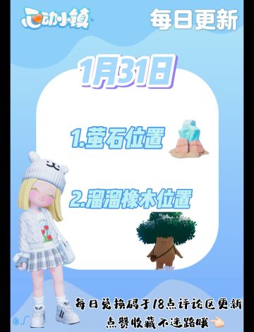 1月31日 萤石和溜溜橡木位置