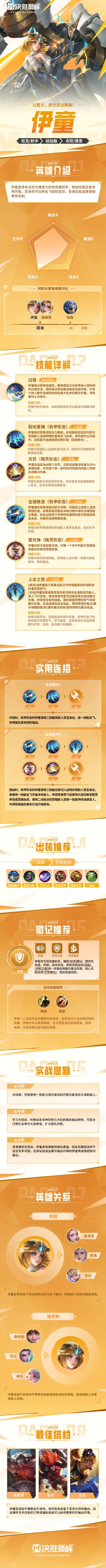 英雄教学丨伊童